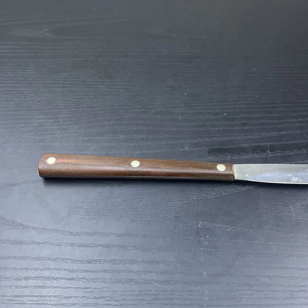 Cutco No. 47 Smooth Edge Steak Table Knife Brown Handle USA Excellent Condition